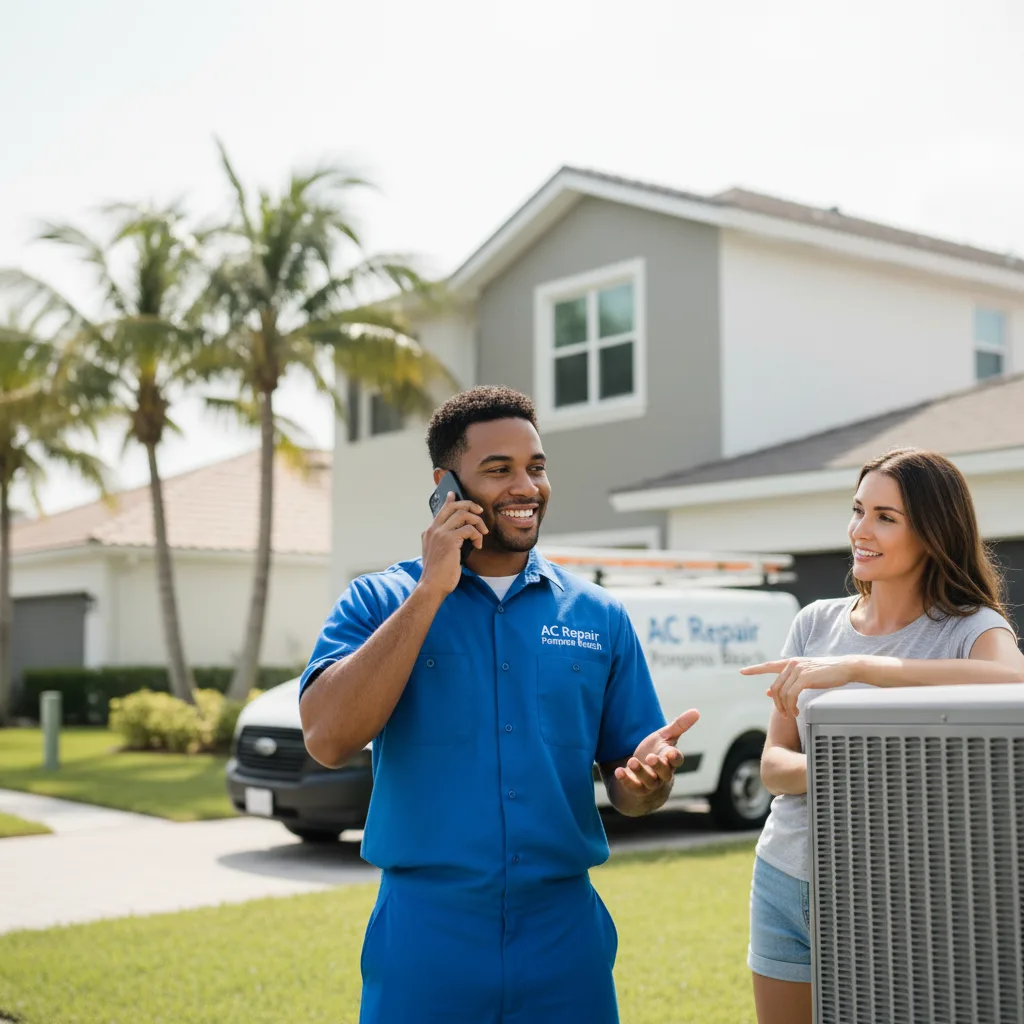 AC Repair Pompano Beach customer support in Bethany